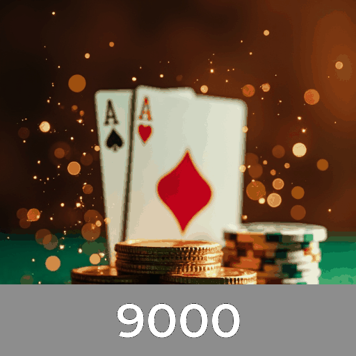 9000 - Slots Vibrantes, Jogos de Mesa Clássicos e Experiências de Dealer ao Vivo
